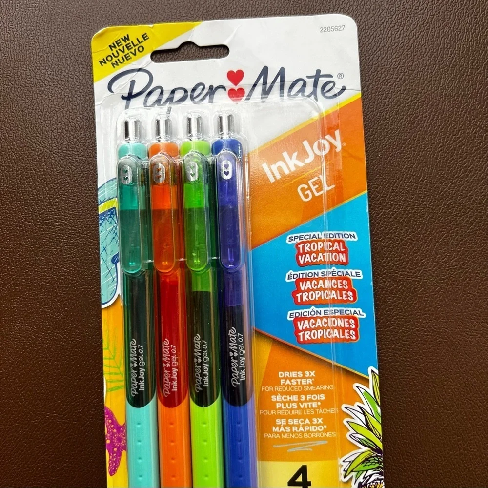❤️3/$12 NWT Paper Mate InkJoy Multi Color Gel Pens 0.7mm